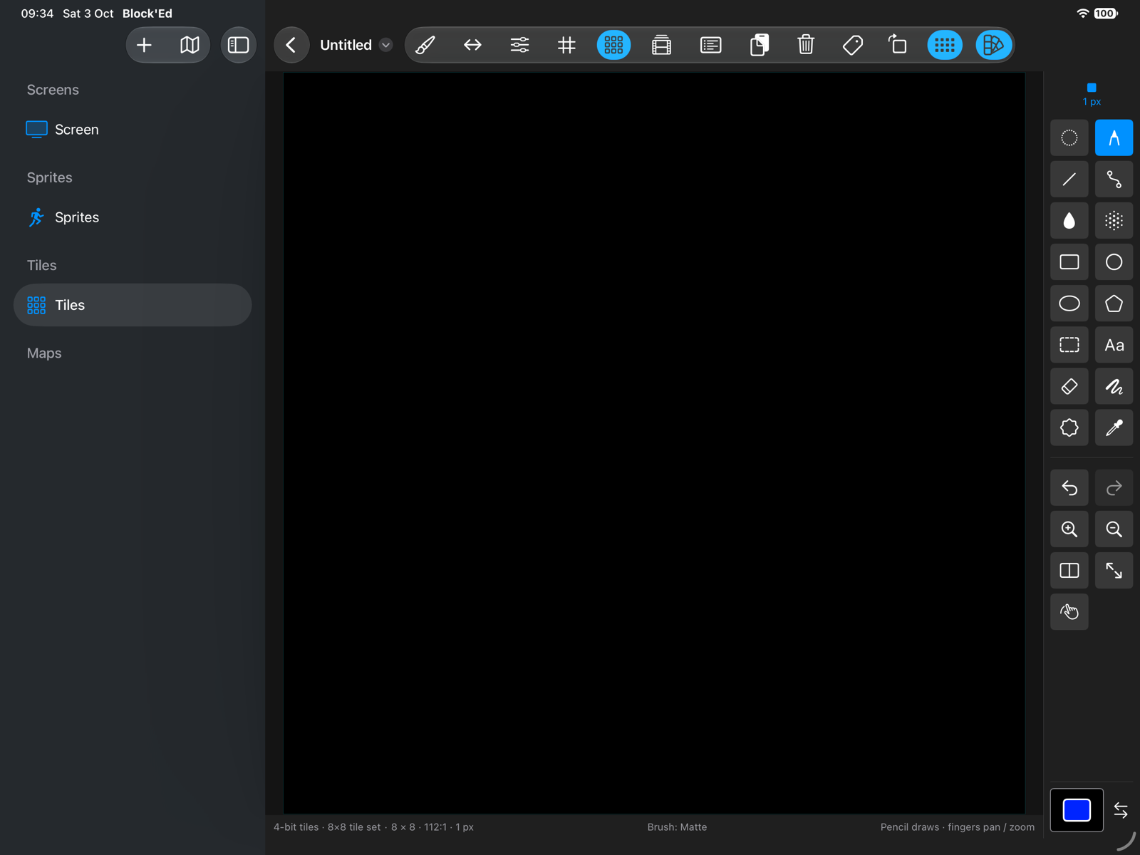projects sidebar